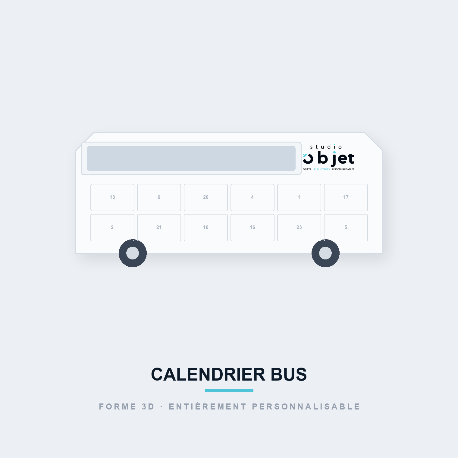 Calendrier de l'Avent bus