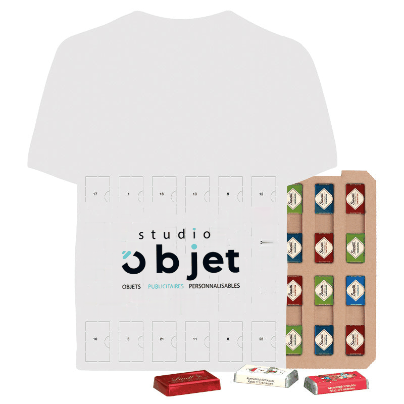 Calendrier de l'Avent forme maillot — éco