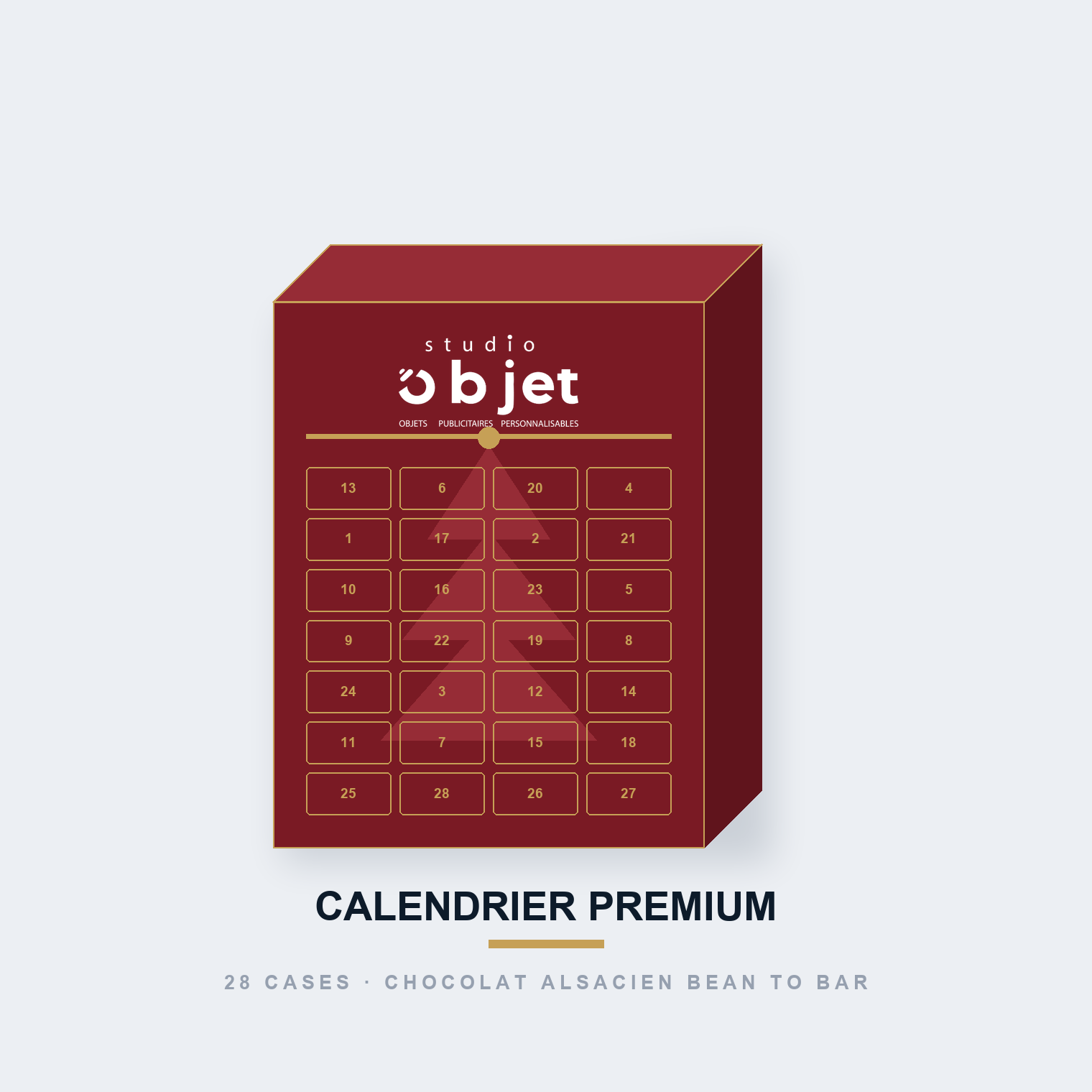 Calendrier de l'Avent Premium Alsace